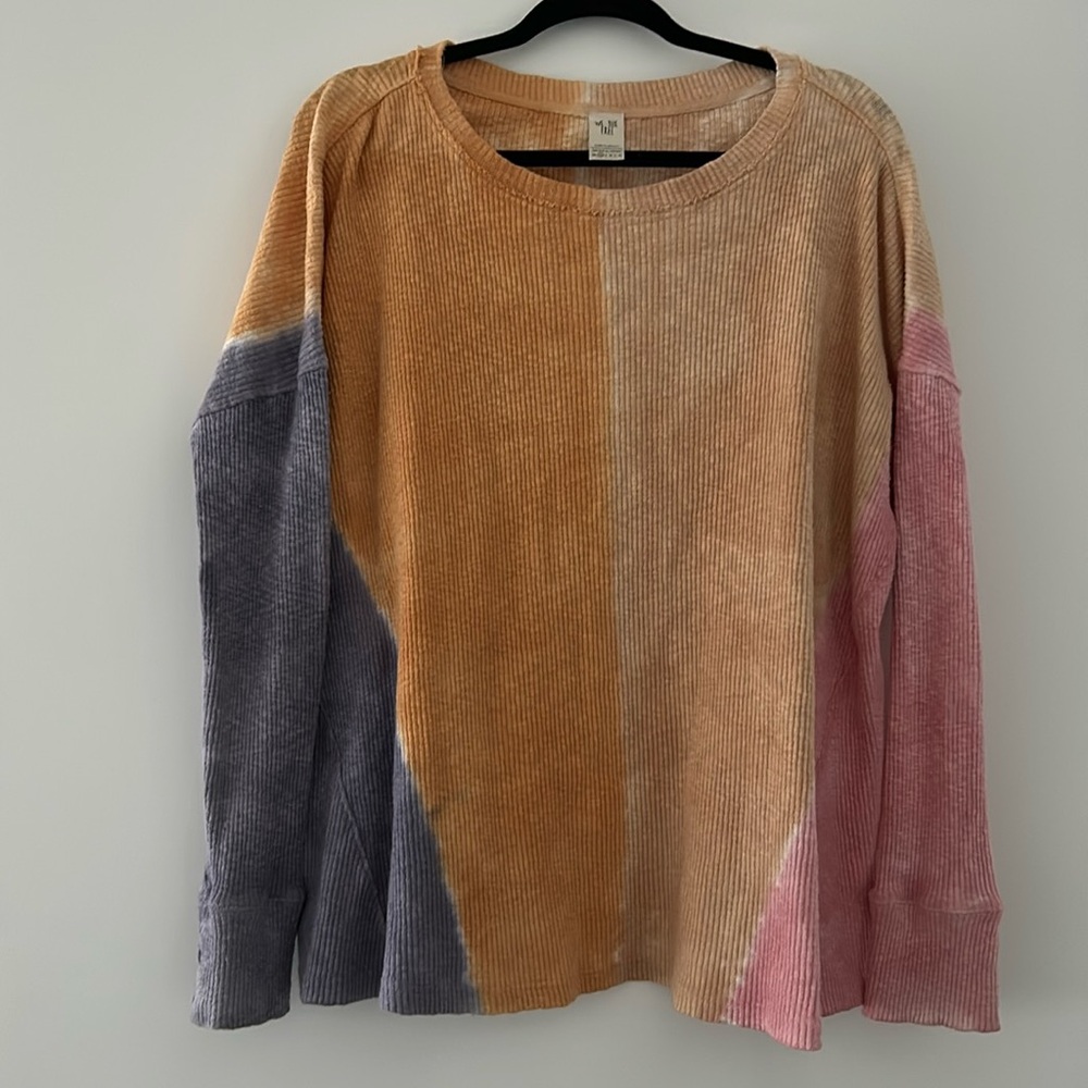 Free People Tie Dye Long Sleeve